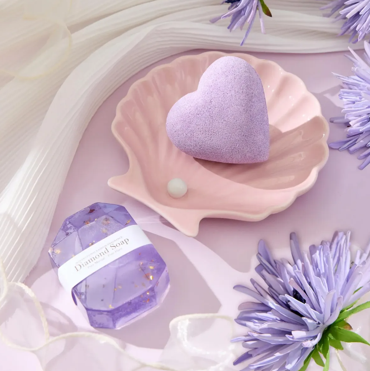 Set de Spa en casa Morado